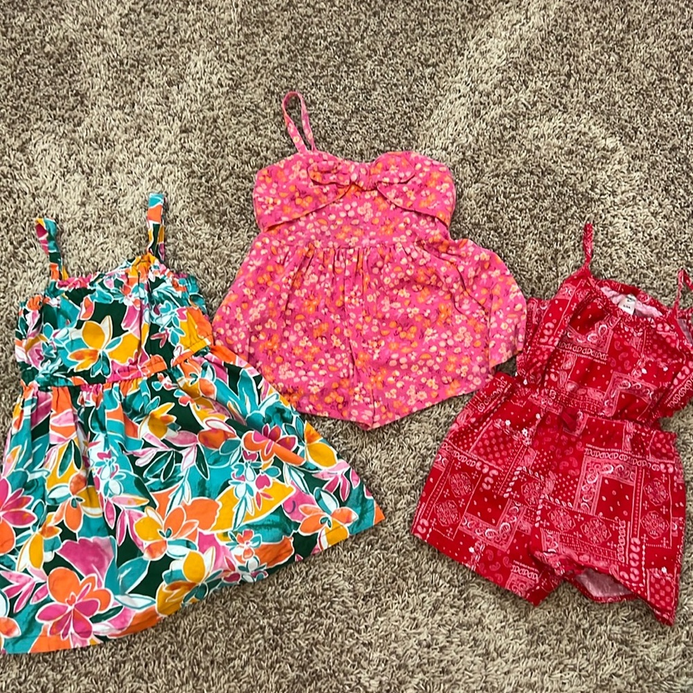 5t dress and rompers